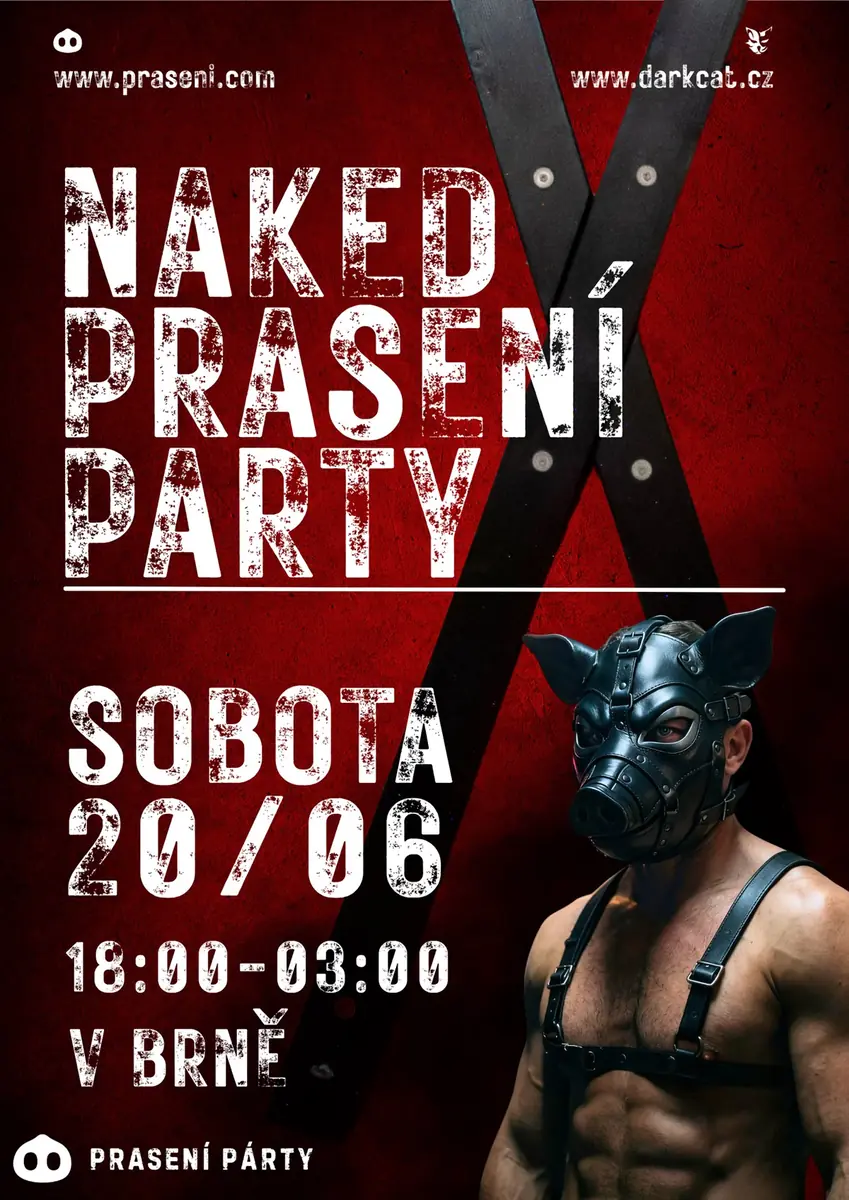 Naked Prasení Party — Dark cat, Брно