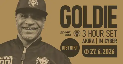 Goldie в Праге. Легенда возвращается ⚫ Distrikt Prague