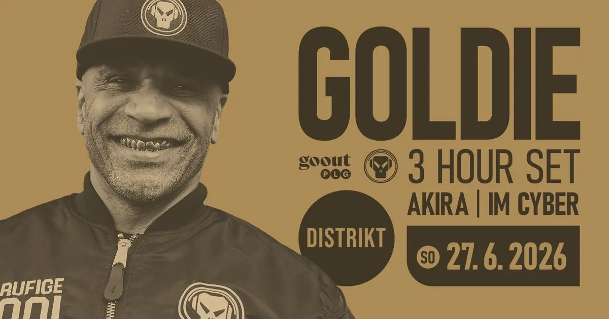 Goldie в Праге. Легенда возвращается ⚫ Distrikt Prague — Distrikt Prague, Прага