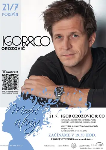 Blaue Dienstage - Igor Orozovič & Co - Konzert