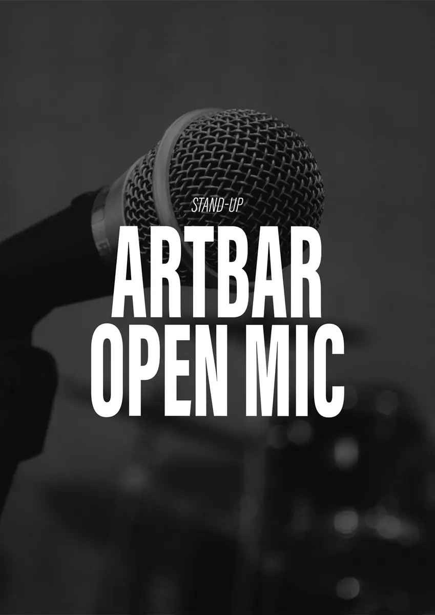 ARTBAR OPEN MIC #1 — ARTBAR, Brno