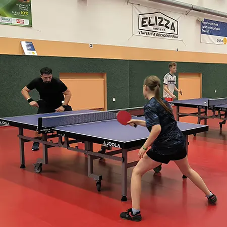 TTC Elizza Praha Spring Table Tennis Tournaments for the Public — Jižní Město, Prague