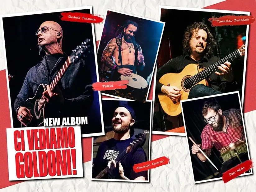 Shahab Tolouie: Ci vediamo, Goldoni! – Albumveröffentlichung — Jazz Dock, Prag