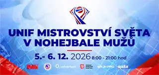 UNIF MISTROVSTVÍ SVĚTA V NOHEJBALE MUŽŮ