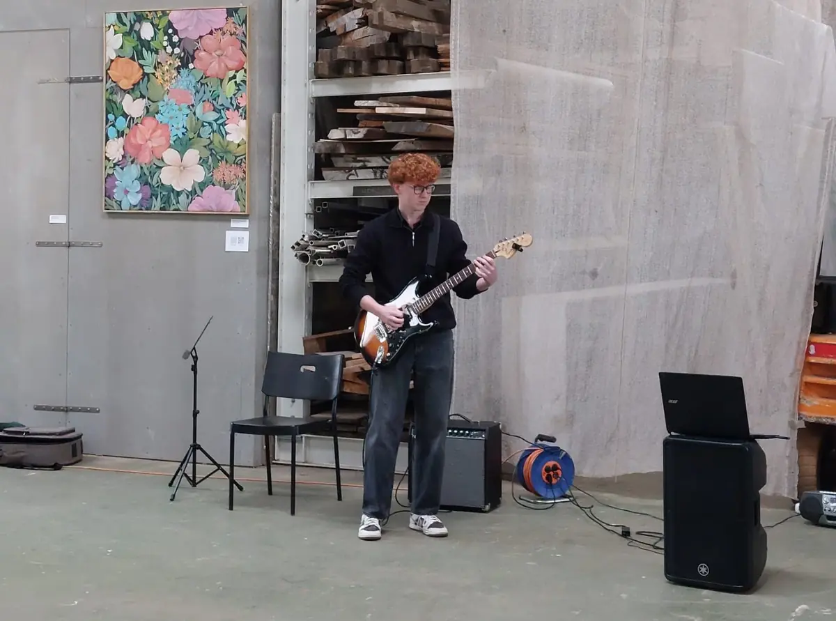 Šimon Slanec (Abschlusskonzert), Jazzband SZUŠ Řeporyje — Kaštan - Scéna Unijazzu, Prag