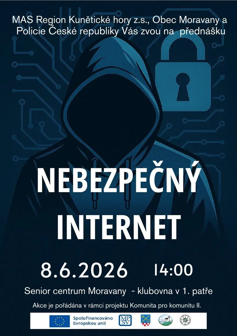 Лекция: Опасный интернет — Туристический информационный центр Пардубице, Pardubice