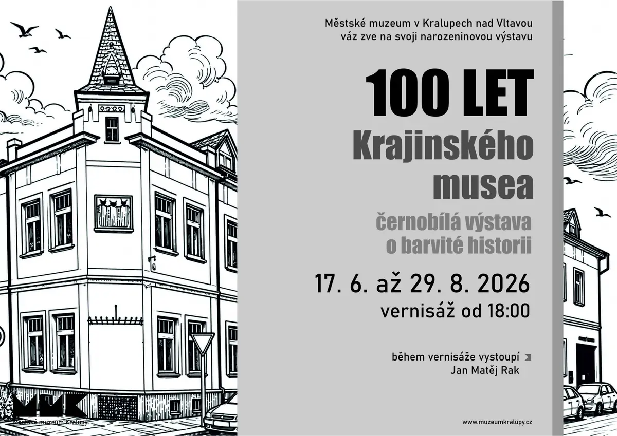 100 Years of Krajinsky Museum — Municipal Museum in Kralupy, Kralupy nad Vltavou