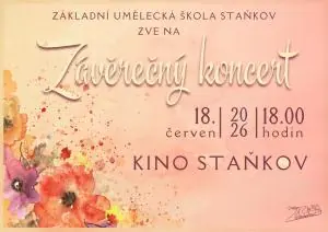 Abschlusskonzert der Musikschule — Staňkov, Domažlice
