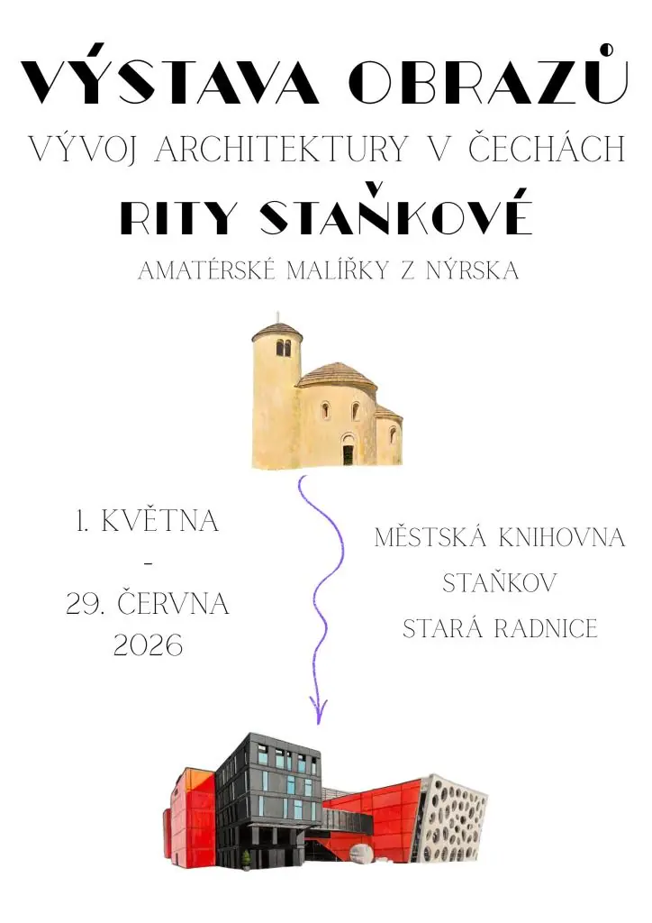 Exhibition of Paintings by Rita Staňková in the Community Centre — Staňkov, Domažlice