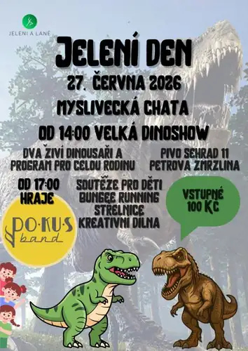 Hirsch-Tag - große Dino-Show 27.6.2026