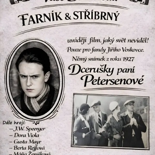 Werichovské potkávání: Dcerušky paní Petersenové — Werichova vila, Praha