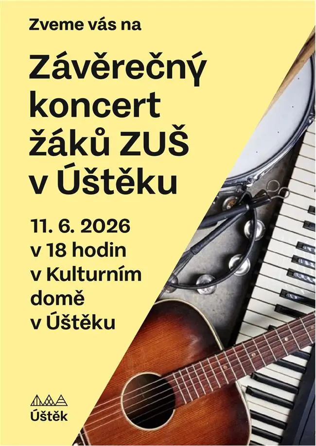 Závěrečný koncert ZUŠ Úštěk — Nádvoří Starého děkanství, Úštěk