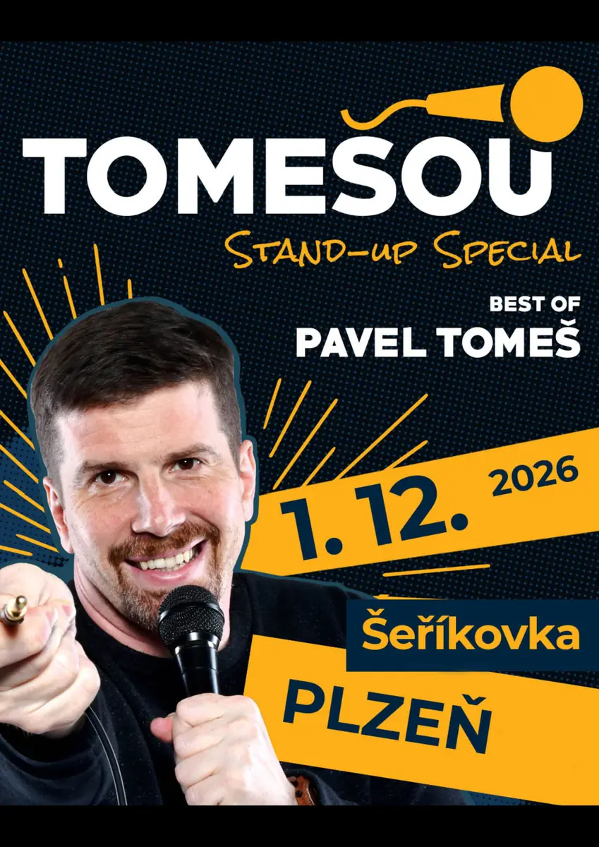 TOMEŠOU: The best of Pavel Tomeš (stand-up speciál) — KD Šeříkovka, Plzeň