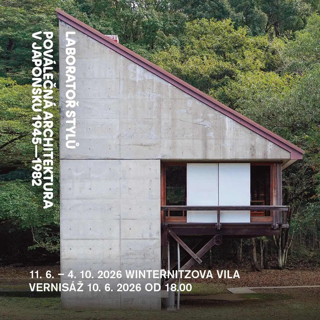 VÝSTAVA – Adam Štěch – Laboratoř stylů: Poválečná architektura v Japonsku 1945–1982 — Winternitzova vila, Praha