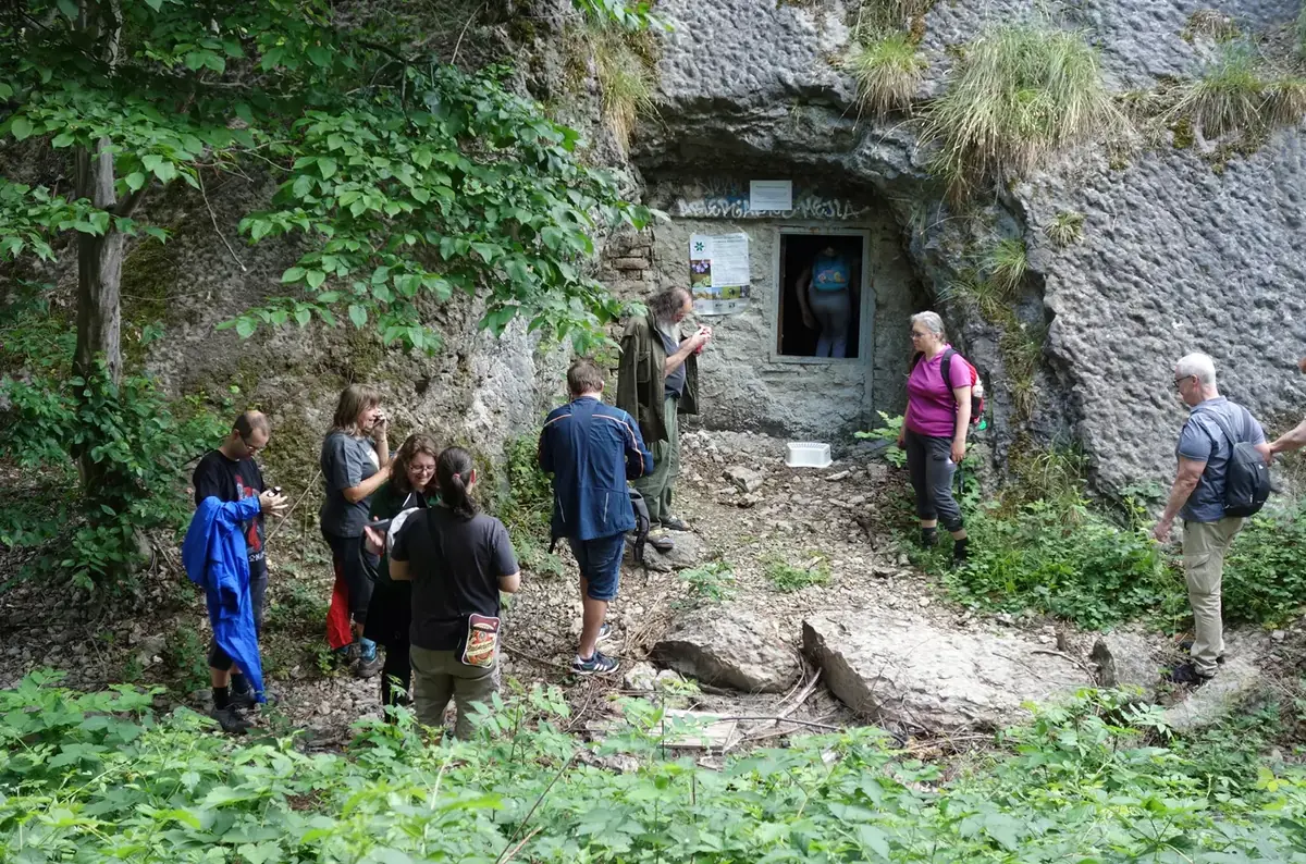 День открытых дверей в штольне Браницких скал — ZO ČSOP Nyctalus, Прага