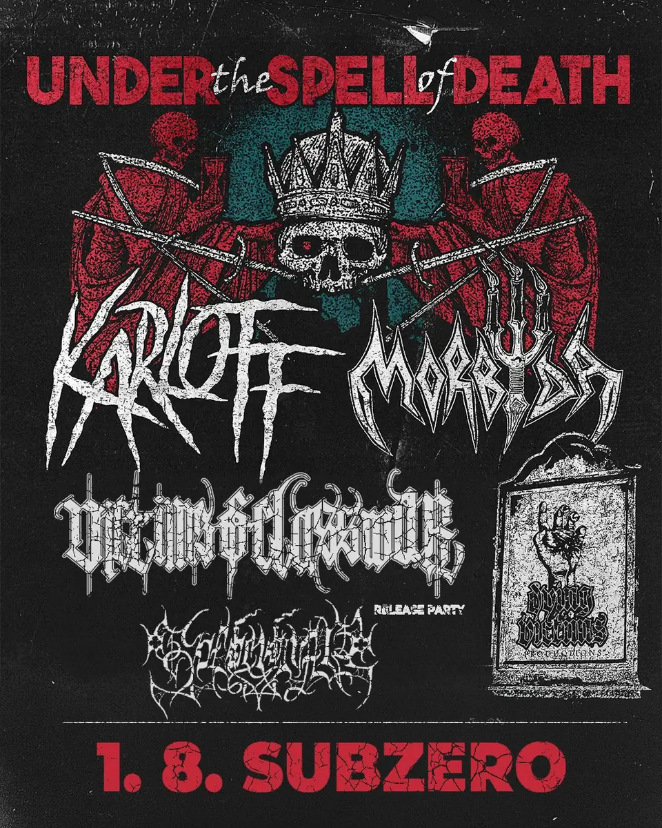 Karloff / Victims Of ClassWar / Morbyda / Solomonar — Subzero Prague, Prag