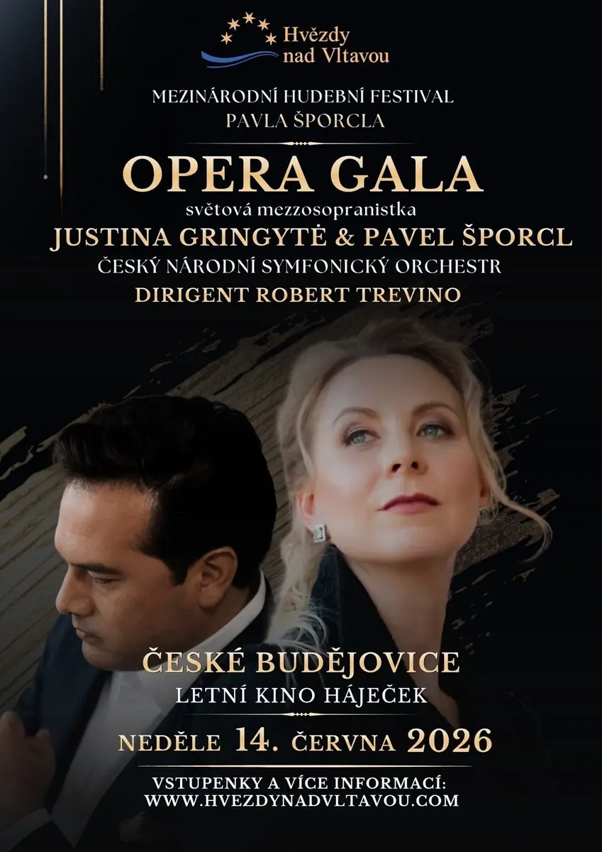 Оперний гала-концерт — КД Славія, České Budějovice