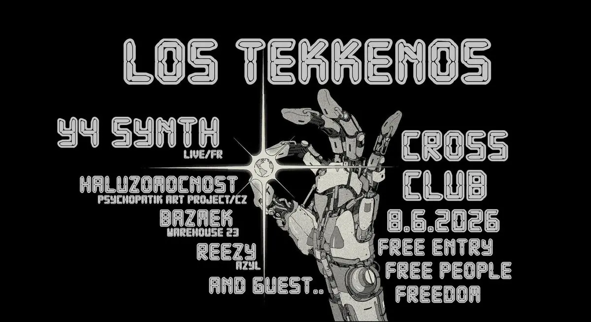 Los Tekkenos - Sharing Energy 23 — cross][club, Прага