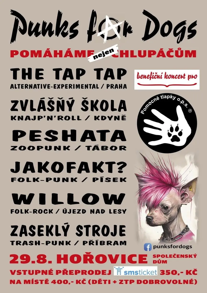 Punks for dogs — Společenský dům, Hořovice
