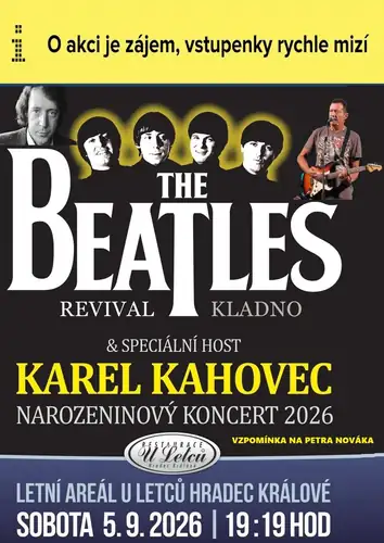 Karel Kahovec + Beatles Revival - 80 Tour Hradec Králové