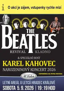 Karel Kahovec + Beatles Revival - 80 Tour Hradec Králové