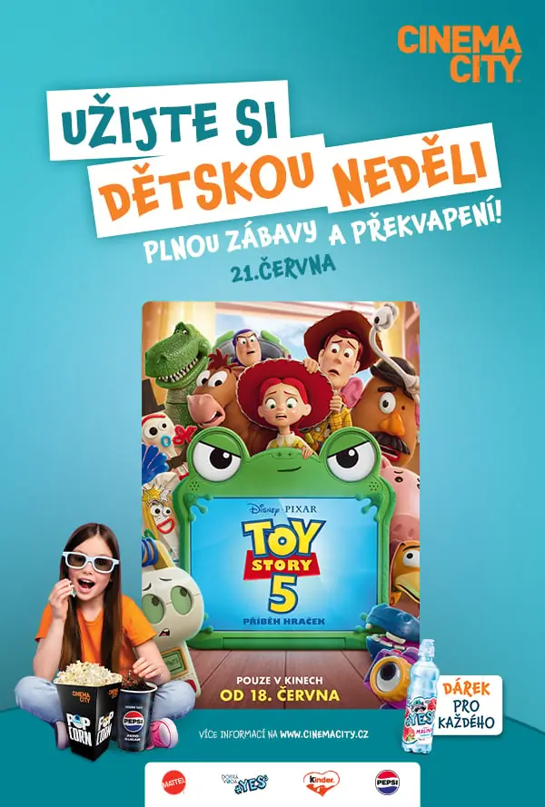 Детское воскресенье - История игрушек 5 — Cinema City, Ústí nad Labem