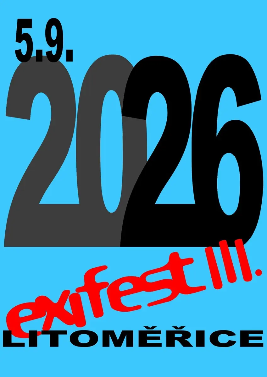 Exifest 2026 — Střelecký Ostrov, Литомержице