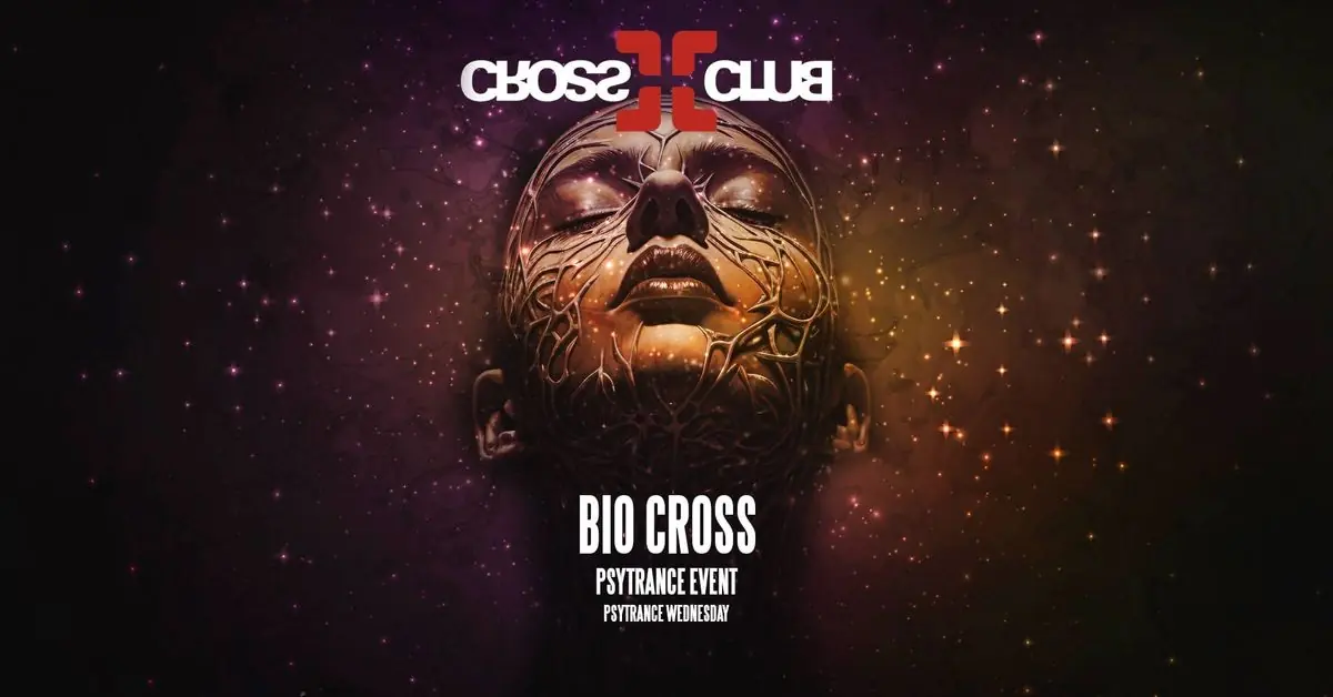 BIO CROSS - PSYTRANCE FREE PARTY - UPSTAGE — Cross Club, Прага