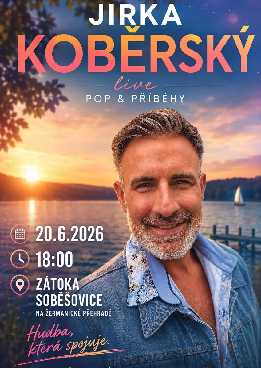 Jirka Koběrský Konzert Zátoka — R Zátoka - Zátoka Beach Club, Soběšovice