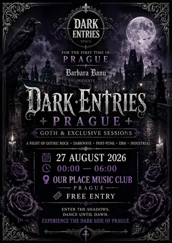 Dark Entries in Prague - Gothic party
