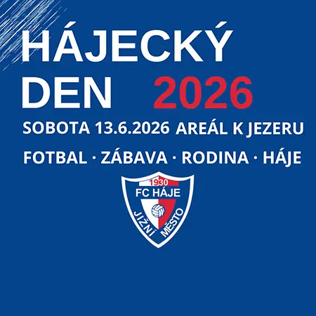 Hájecký den 2026 zve na fotbal, zábavu i setkání sousedů — Jižní Město, Praha