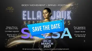 ELLA JAUK in Prague - SALSA Workshops for ALL