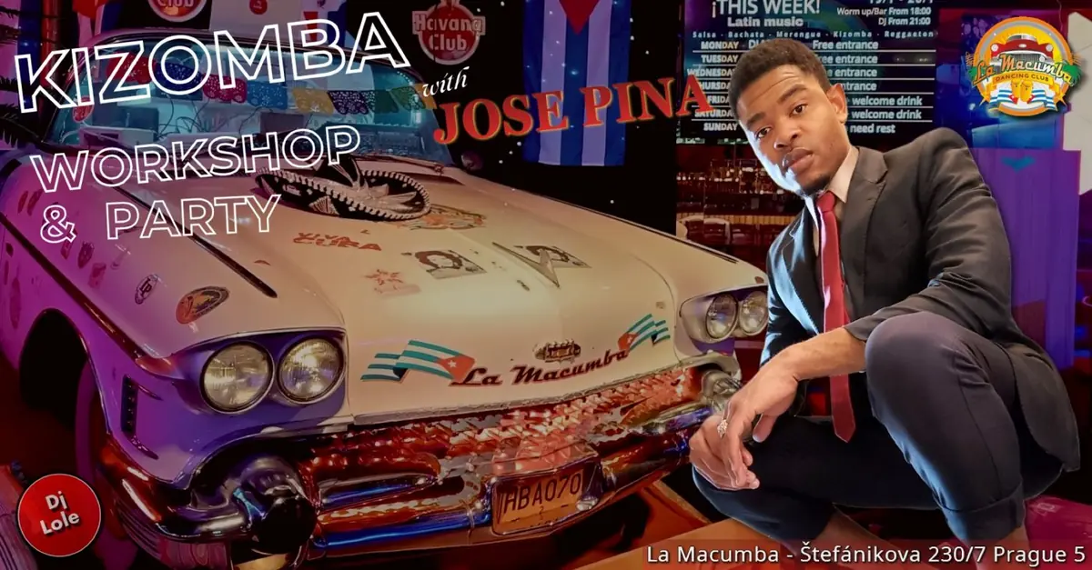 Kizomba-Workshop & Party mit José Pina & DJ Lole — La Macumba Music Latino bar, Prag