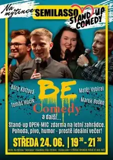 BE COMEDY - Stand Up on the Summer Terrace