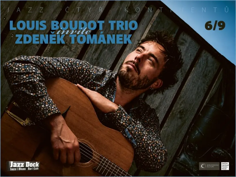 Louis Boudot Trio invite Zdeněk Tománek (FR/CZ) — Jazz Dock, Praha