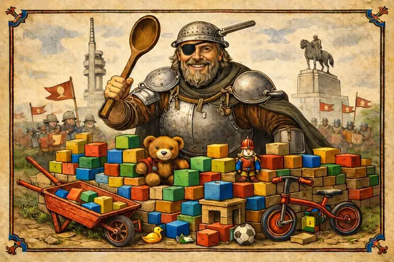 Хррр на них! для МЧ Прага 3 — Жижковский театр Яры Цимрмана, Прага