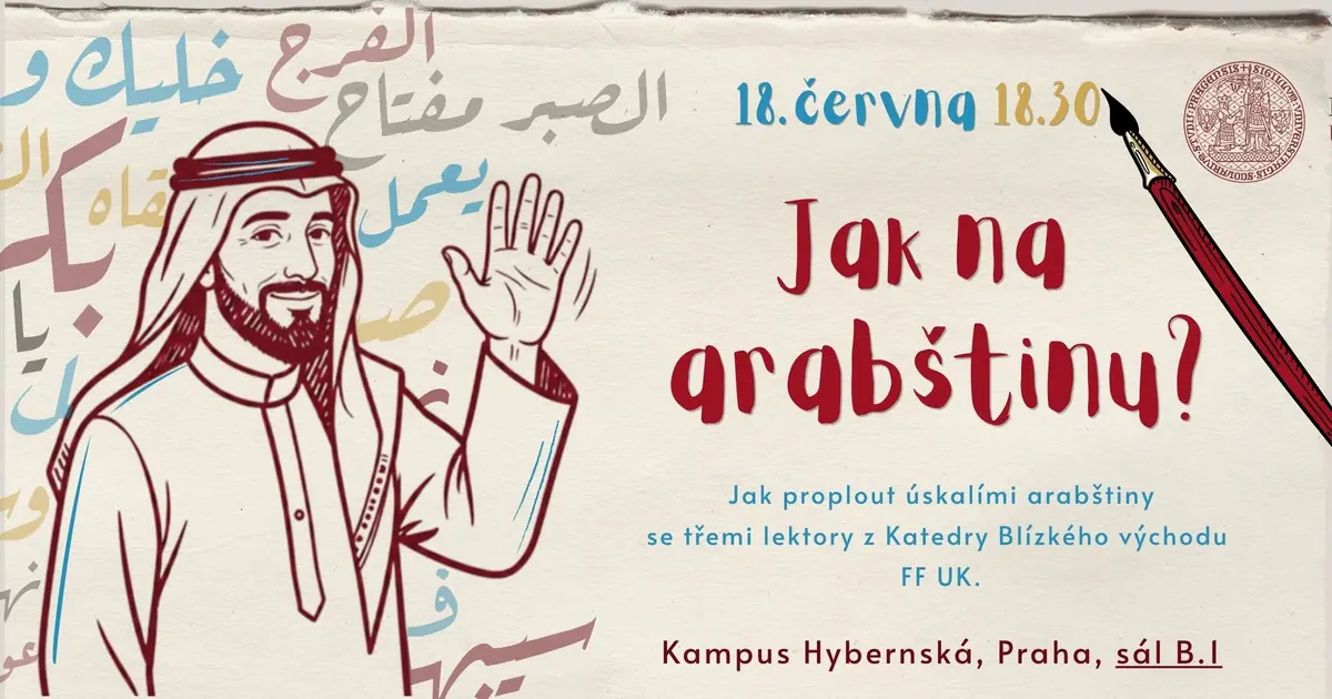 Jak na arabštinu? — Kampus Hybernská, Praha