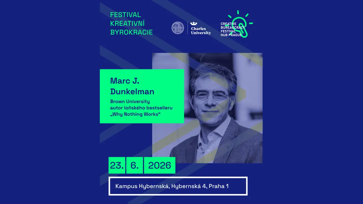 Decision-Making Paralysis and a Quagmire of Regulations: Q&A with Marc J. Dunkelman — Kampus Hybernská, Praha
