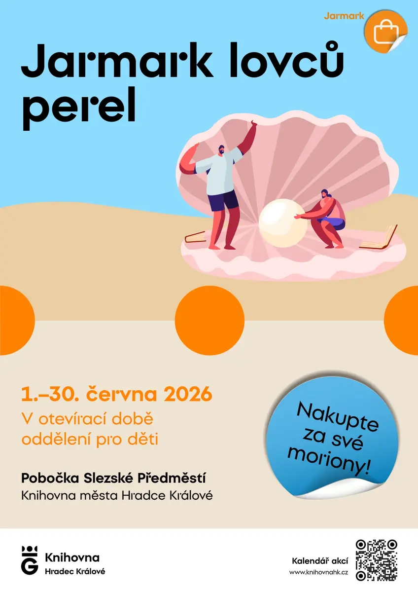 Jarmark lovců perel — Městská knihovna, Hradec Králové