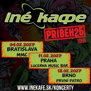INEKAFE - PRÍBEH 25 rokov ŠPECIÁL Tour 2027