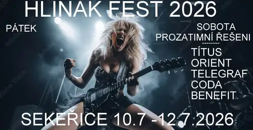 Фестиваль Hlinak Fest Sekeřice 2026