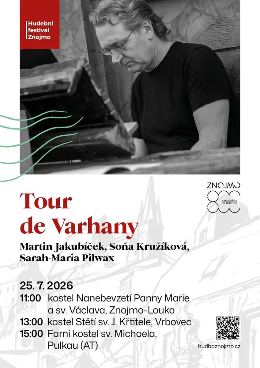 Tour de Varhany — Znojmo a okolí, Znojmo