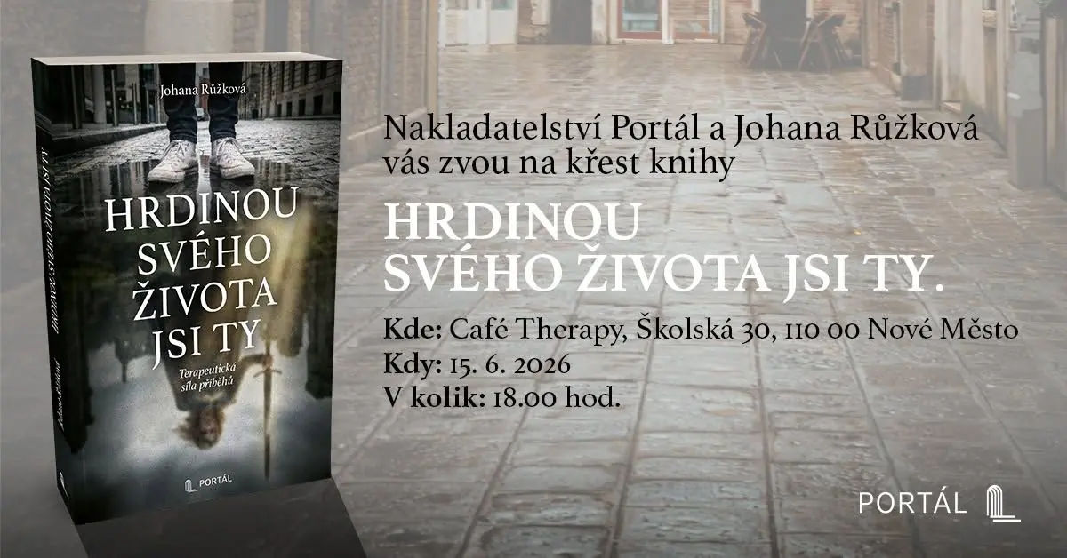 Buchpremiere: Johana Růžkovas "Du bist der Held deines eigenen Lebens" — Café Therapy, Prag