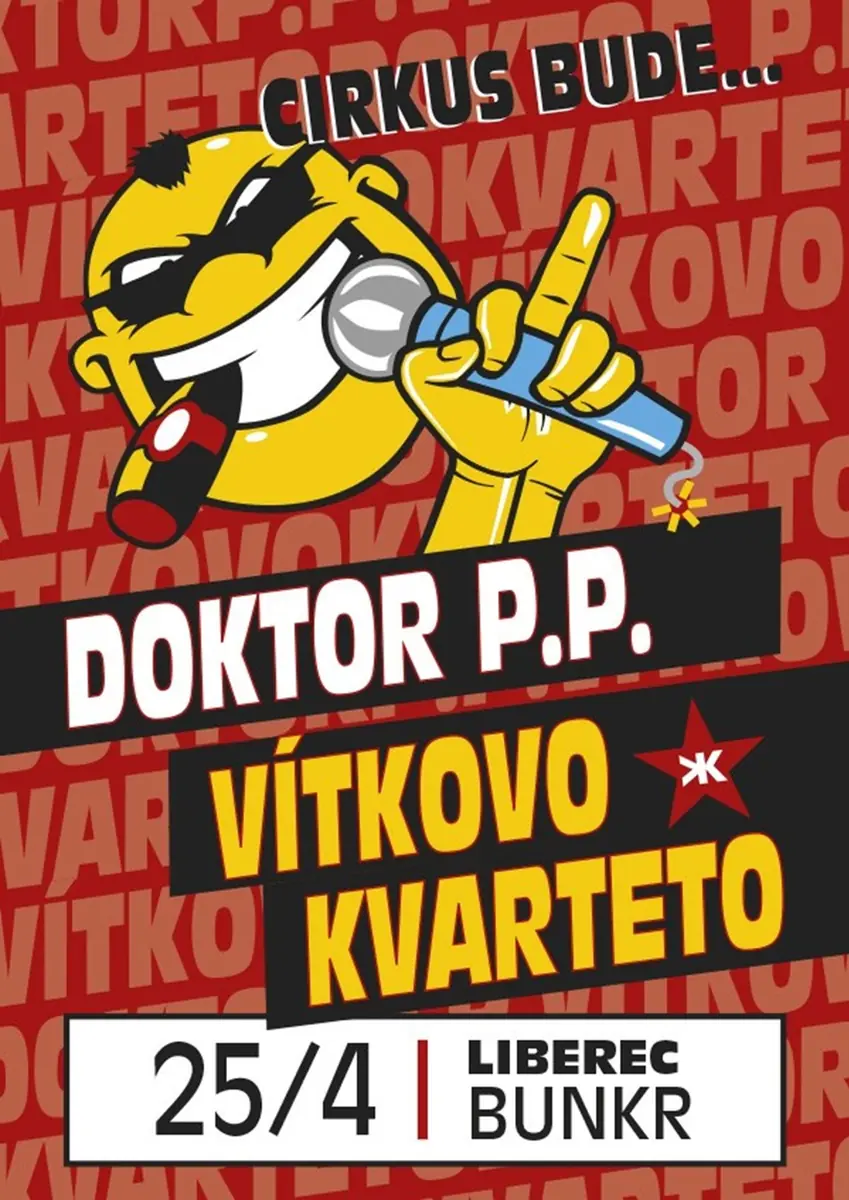 Doktor P.P. & Vítkovo Kvarteto — Bunkr Music Club, Liberec