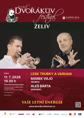 Aleš Bárta & Marek Vajo v Klášteře Želiv