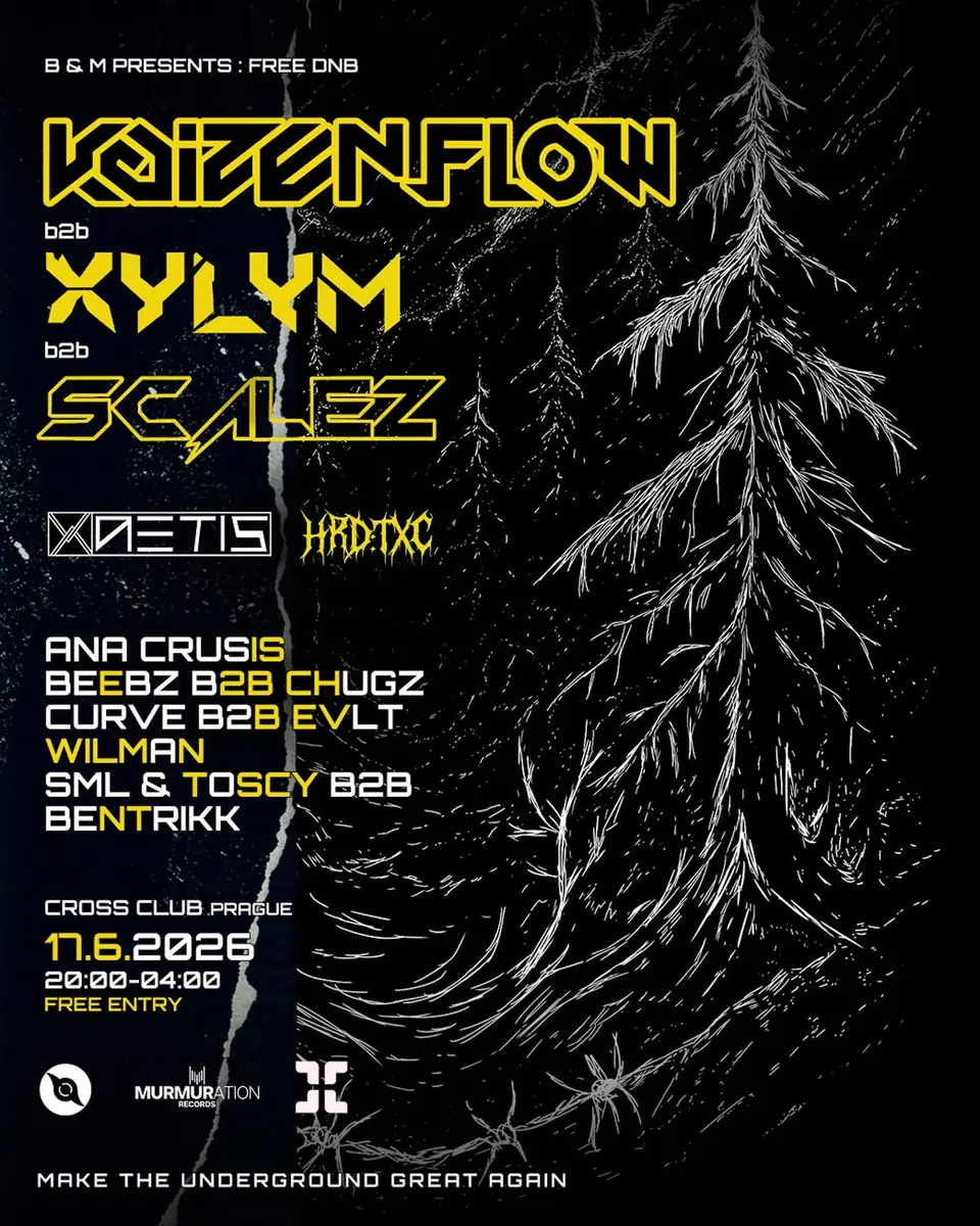 B&M Presents: Free DNB — Cross Club, Прага