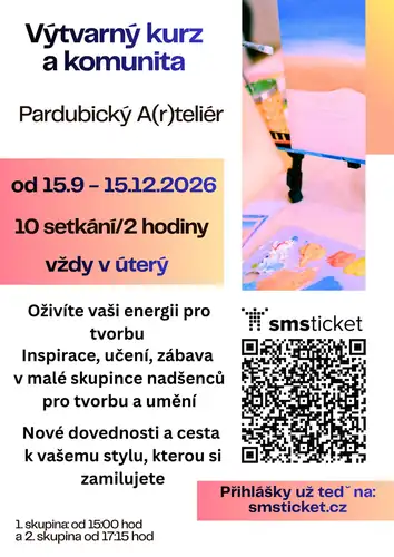 Výtvarný kurz a komunita - "Pardubický A(r)teliér"
