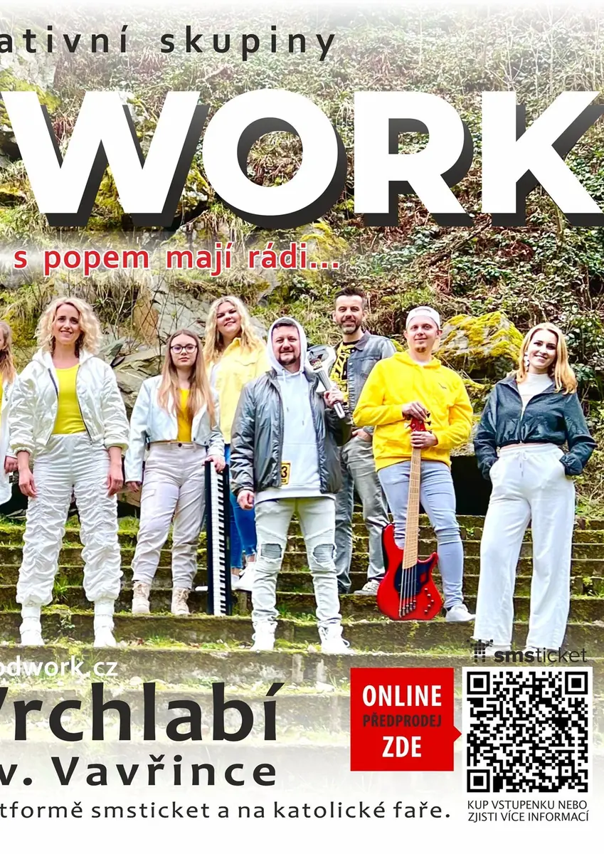 Koncert skupiny GOOD WORK — Kostel sv. Vavřince, Vrchlabí