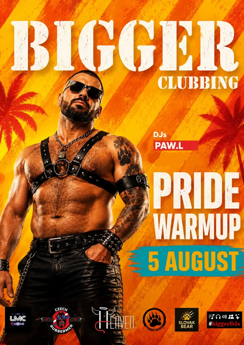 Bigger Heaven 59: Pride Warm-Up — Heaven club, Прага