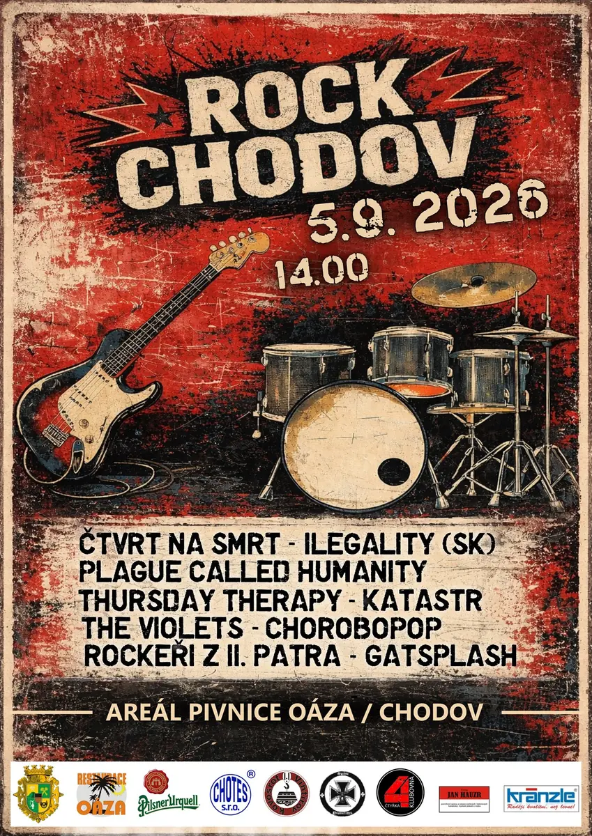 Rock Chodov 2026 — OÁZA, Chodov